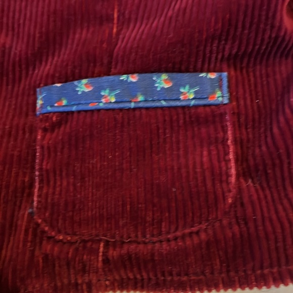 Vintage Corduroy/Calico Heart‎ Vest - Picture 4 of 6